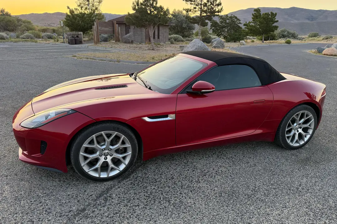 2013 Jaguar F-Type Convertible, sold Sep 2026