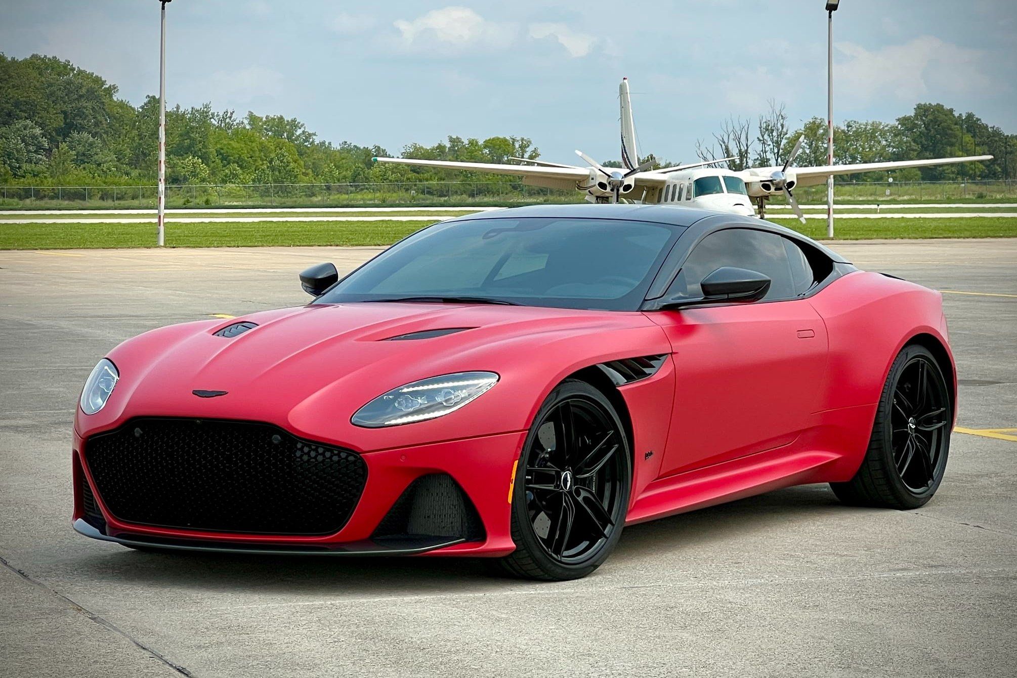 2022 Aston Martin DBS Superleggera Coupe, stock photo