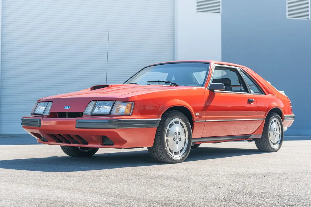 1984 Ford Mustang SVO, sold Feb 2026