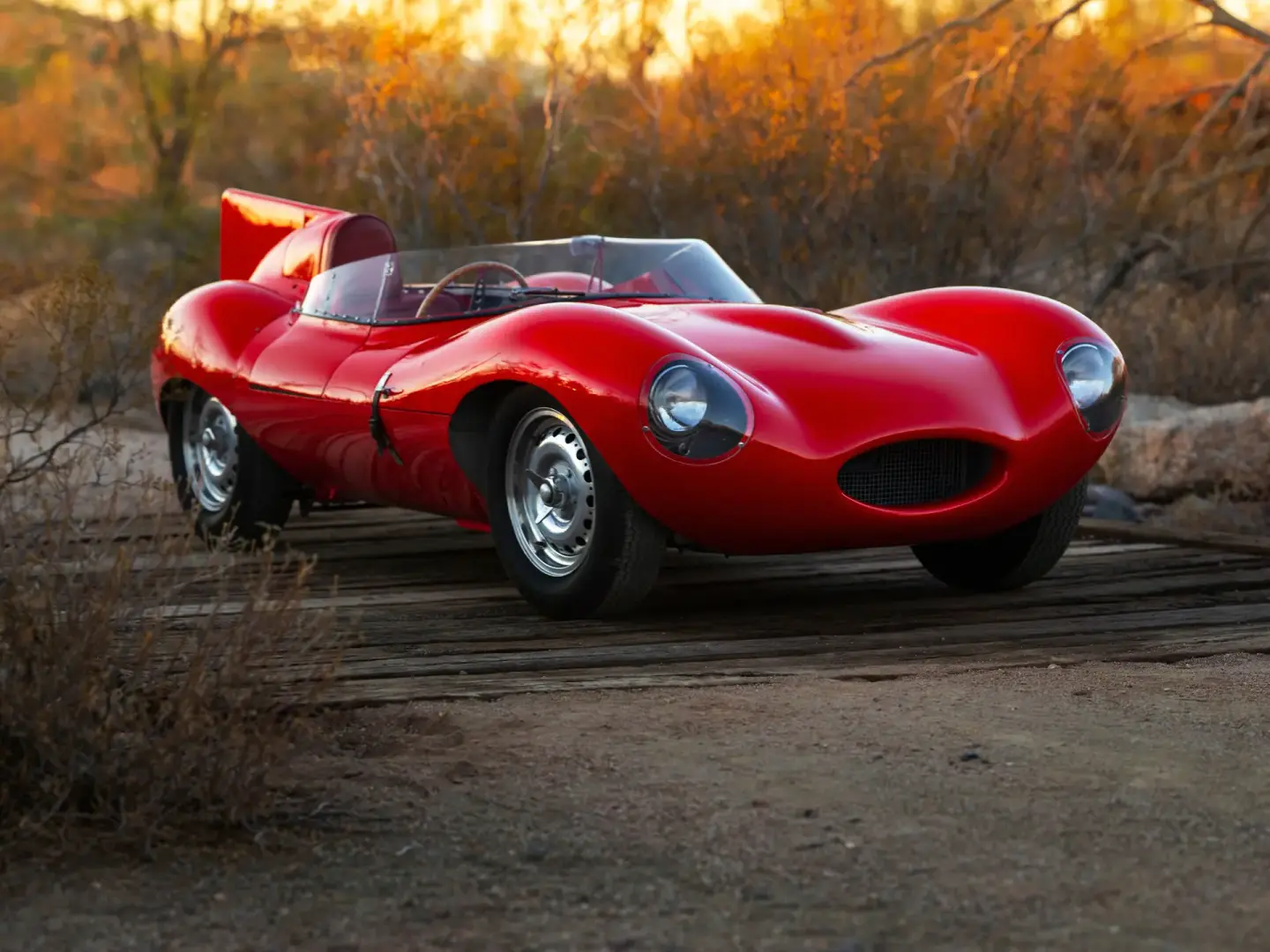 1954 Jaguar D-Type, sold Jan 2021
