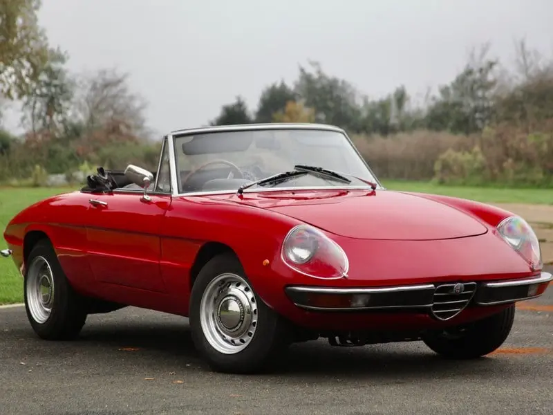1966 Alfa Romeo Spider Duetto, sold Jan 2025