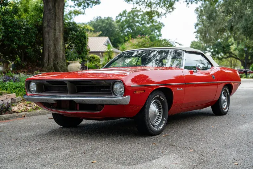 1970 Plymouth Barracuda, sold Oct 2026