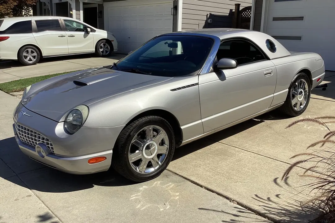 2002 Ford Thunderbird, sold Oct 2026