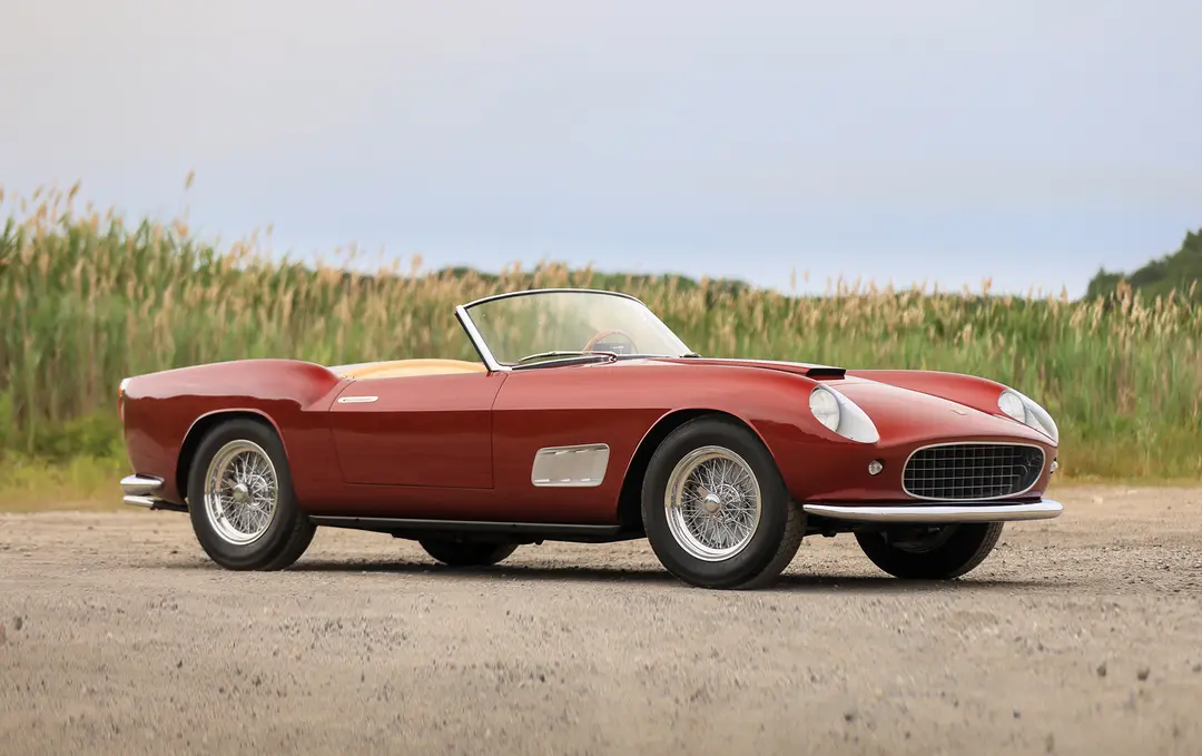 1957 Ferrari 250 GT LWB California Spider, sold Aug 2025