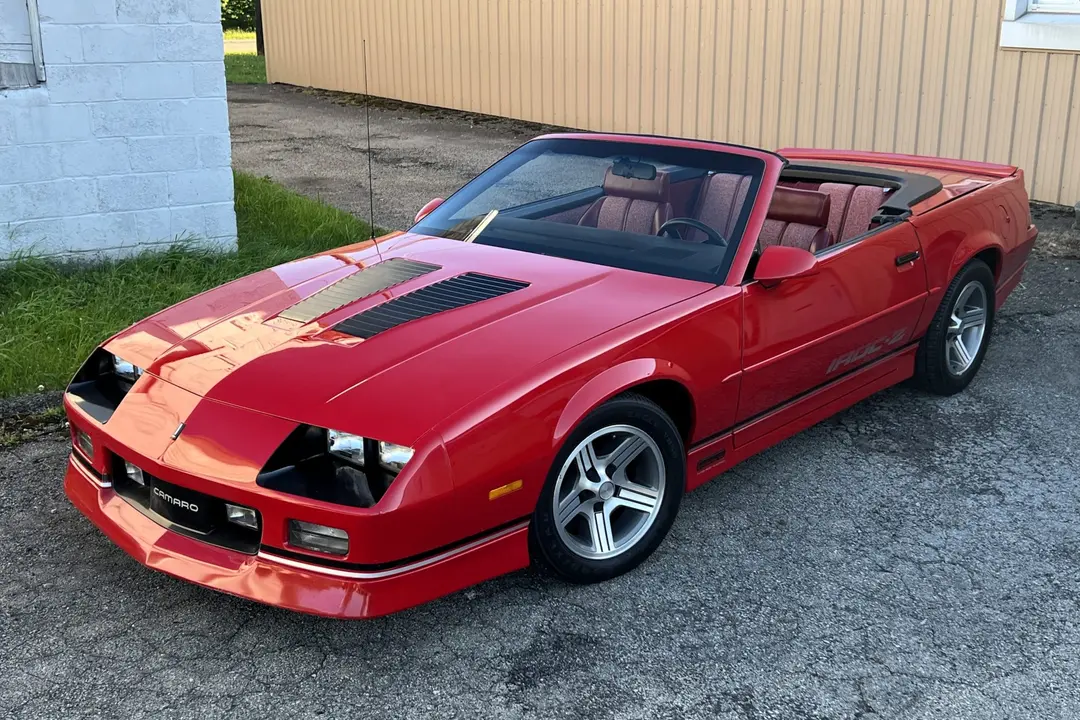 1987 Chevrolet Camaro Convertible, sold Jun 2026