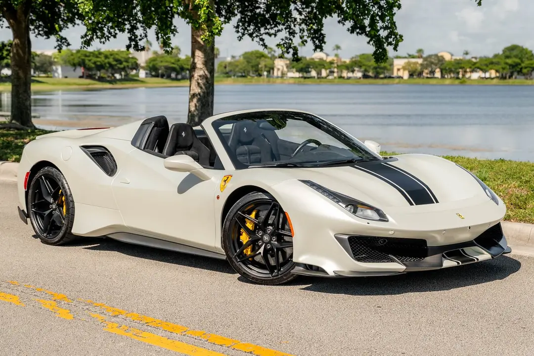 2019 Ferrari 488 Pista Spider, sold Sep 2026
