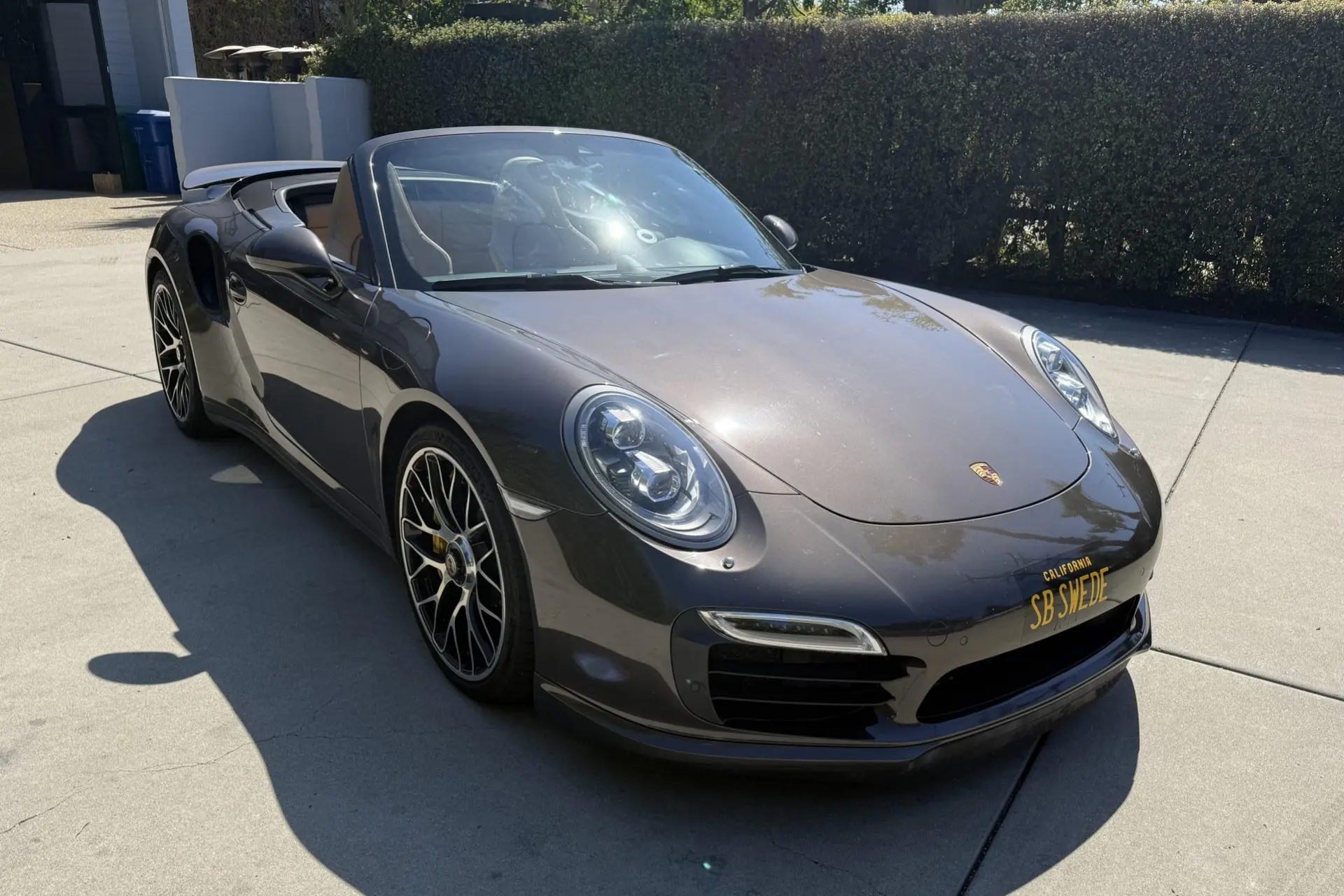 2015 Porsche 911 Turbo S Cabriolet