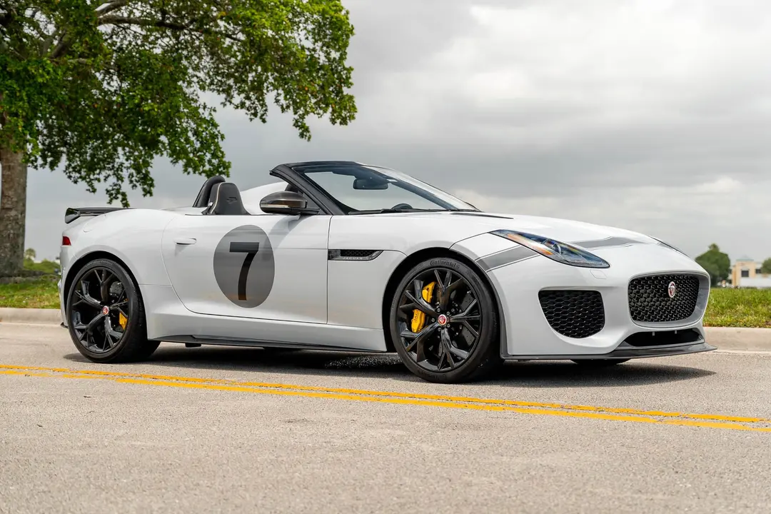 2015 Jaguar F-Type Project 7, sold Jul 2026