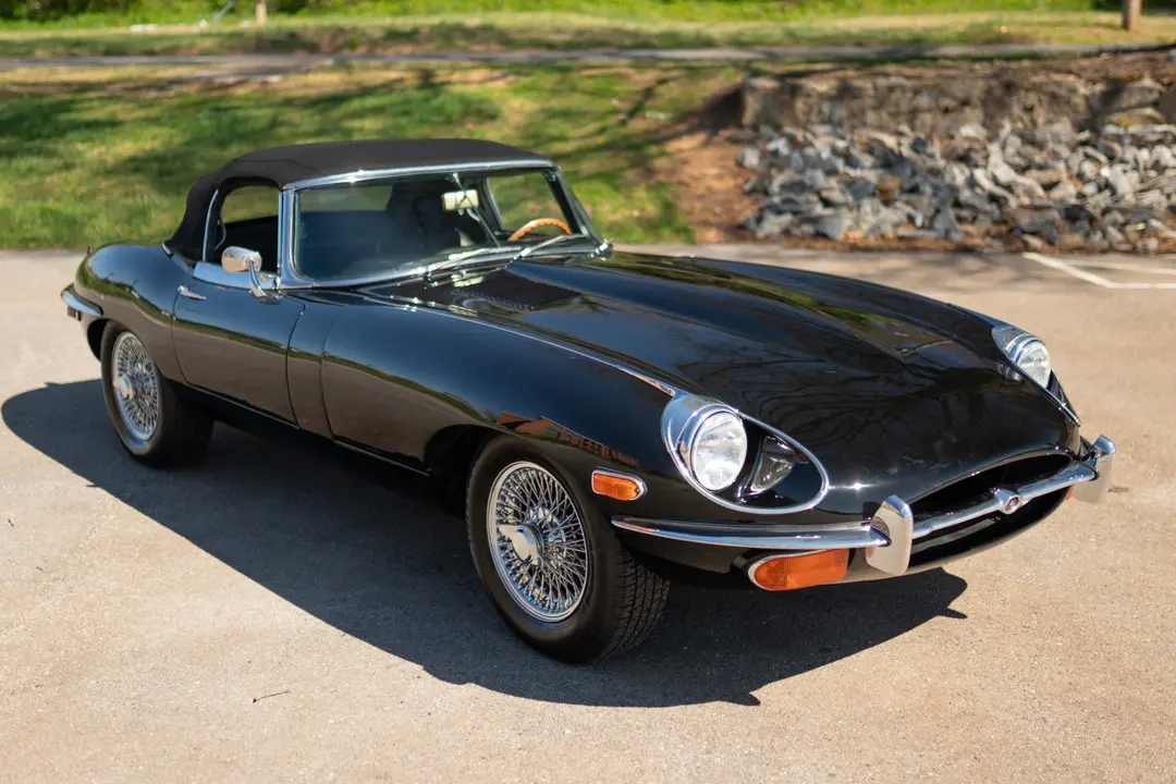 1968 Jaguar E-Type Roadster, sold Dec 2025