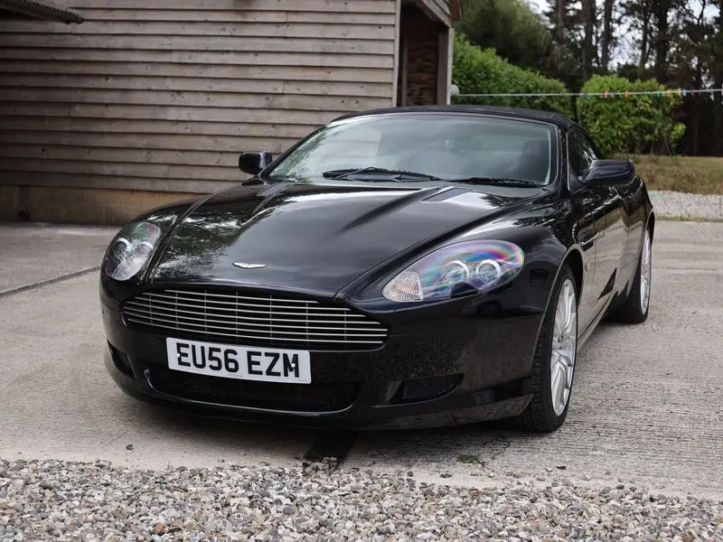 2004 Aston Martin DB9 Volante, sold Sep 2026