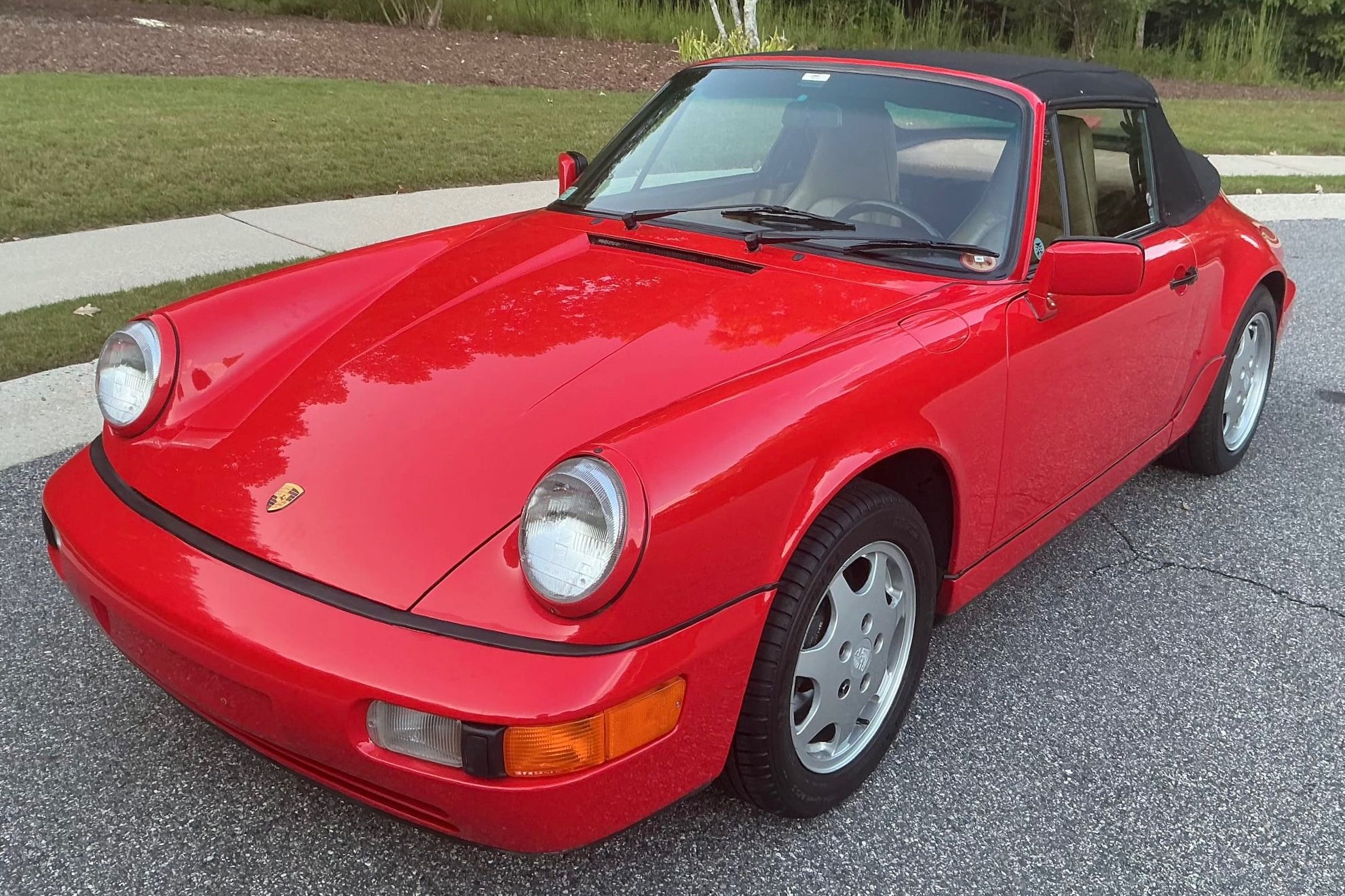 1990 Porsche 911 Carrera 4 Cabriolet, sold Oct 2026