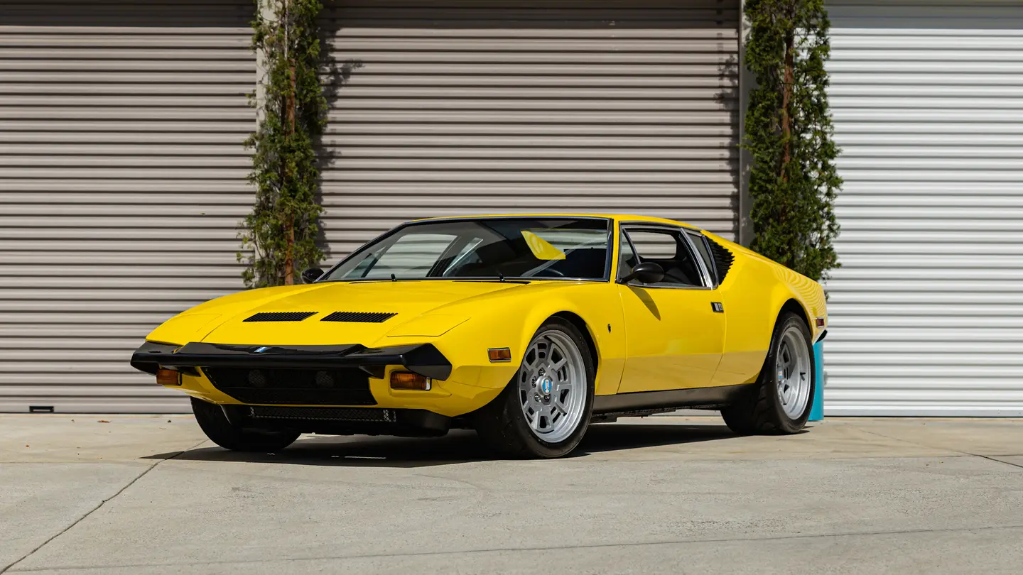 1973 De Tomaso Pantera GTS, sold Aug 2026