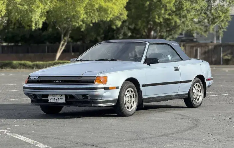 1987 Toyota Celica Convertible, sold Dec 2025