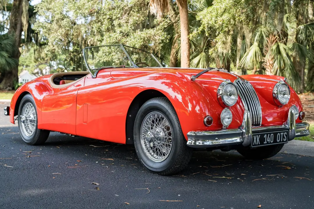 1954 Jaguar XK140 Roadster, sold Aug 2026