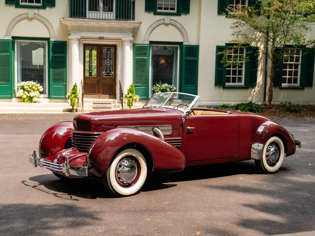 1937 Cord 812 Supercharged, sold Oct 2025