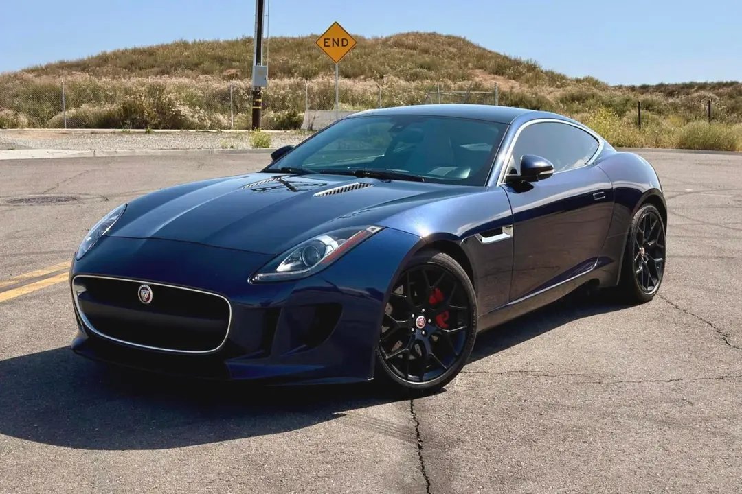 2014 Jaguar F-Type Coupe, sold Aug 2026