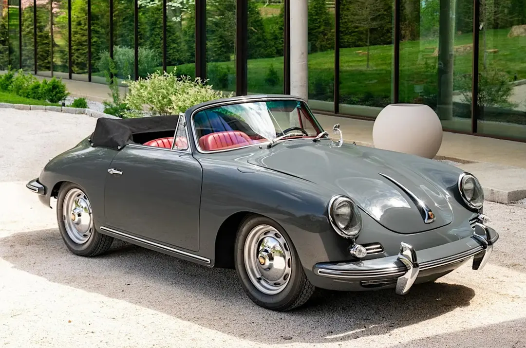 1963 Porsche 356 Cabriolet, sold Sep 2026