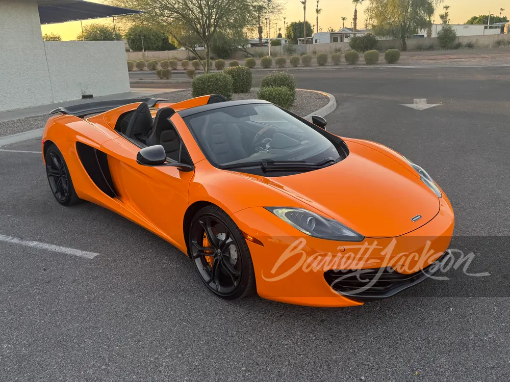 2012 McLaren MP4-12C Spider, sold Sep 2026
