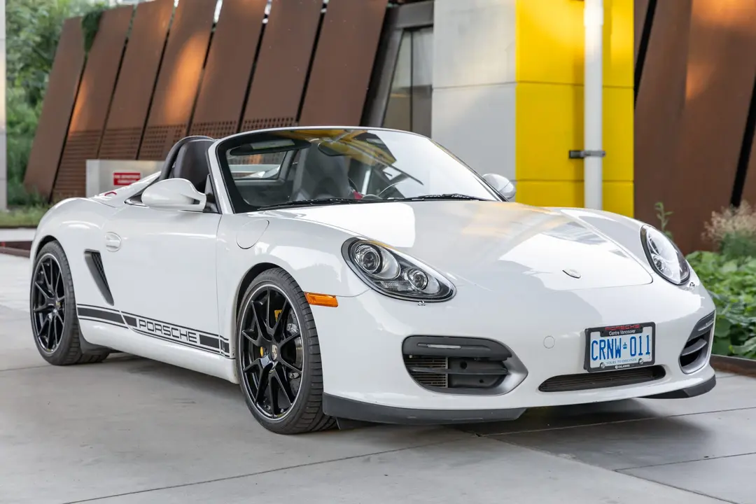 2010 Porsche Boxster Spyder, sold Sep 2026