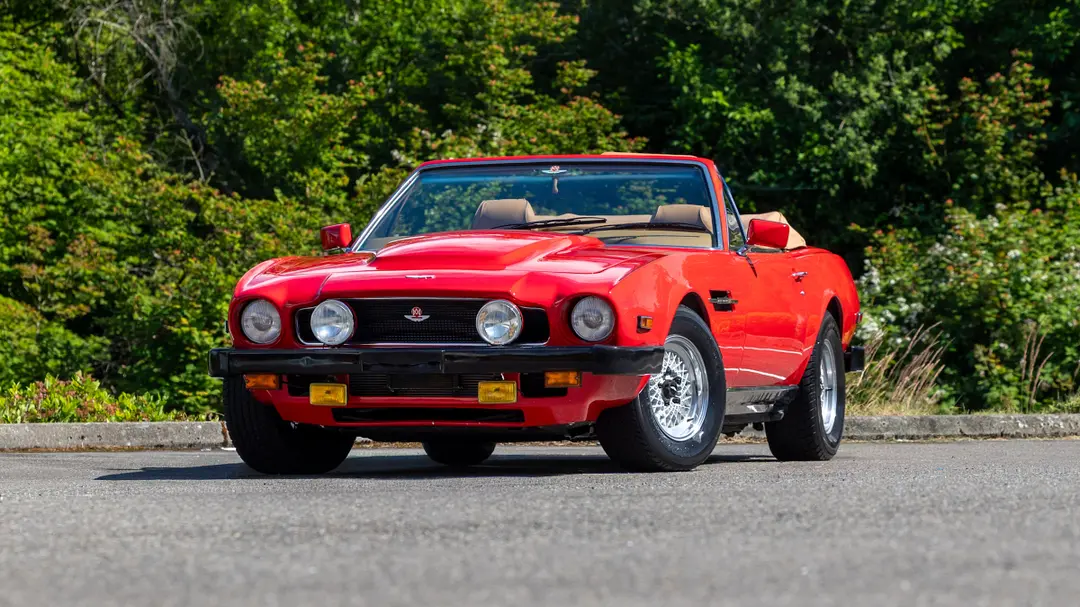 1978 Aston Martin V8 Volante, sold Aug 2026