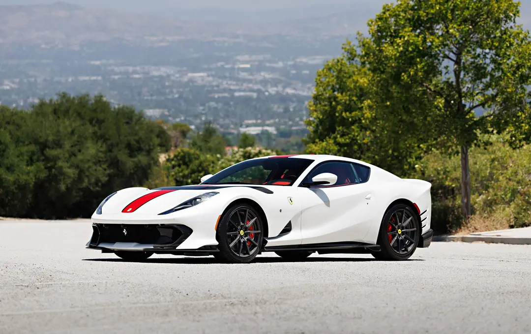 2021 Ferrari 812 Competizione, sold Aug 2026