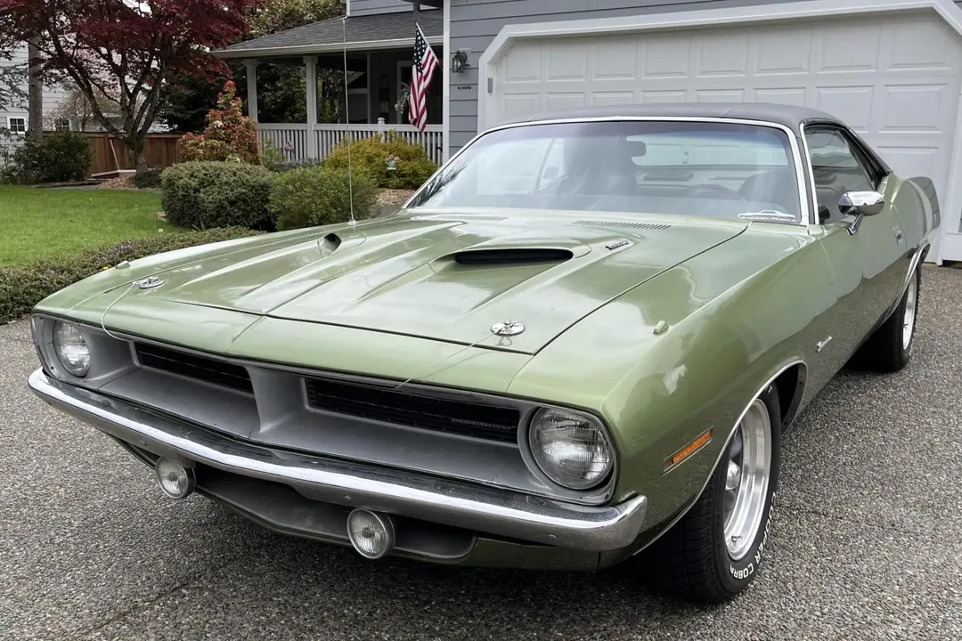 1970 Plymouth Barracuda, sold May 2026