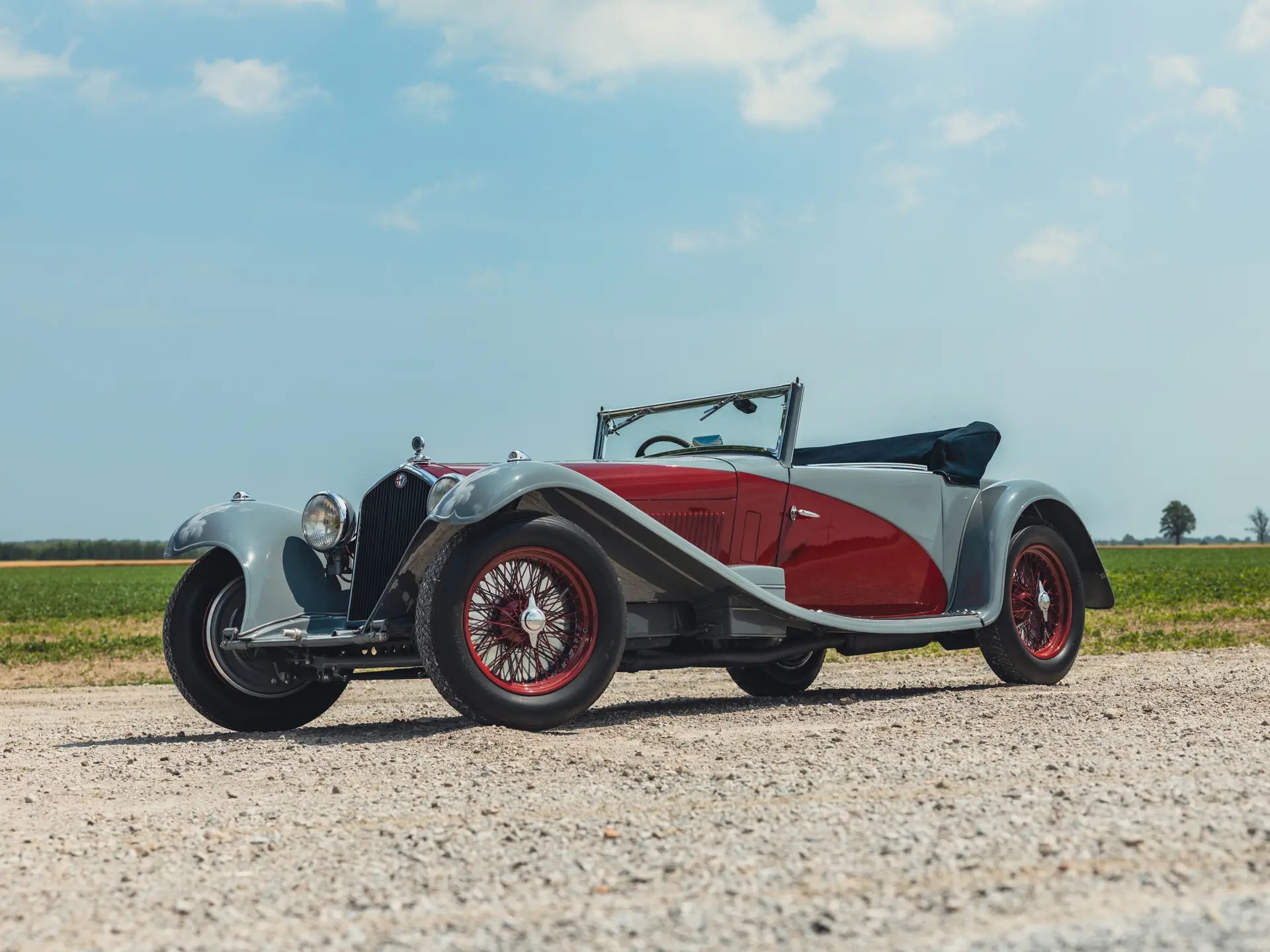 1933 Alfa Romeo 8C 2300 Cabriolet, sold Aug 2026