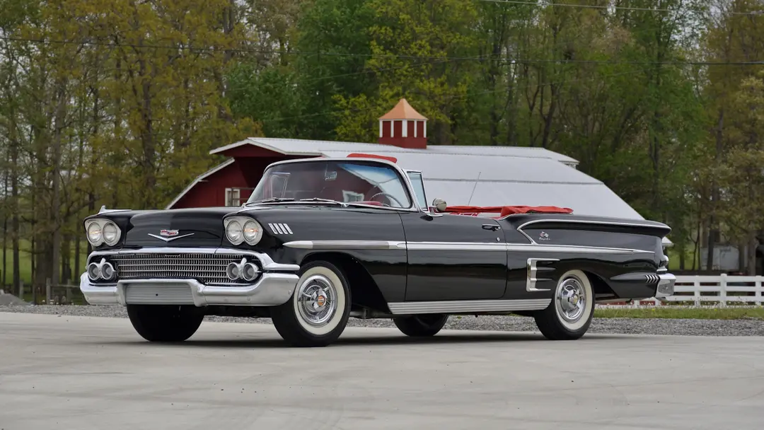1958 Chevrolet Impala Convertible, sold May 2026
