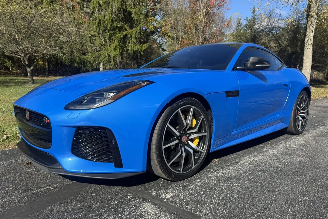 2016 Jaguar F-Type SVR Coupe, sold Dec 2025