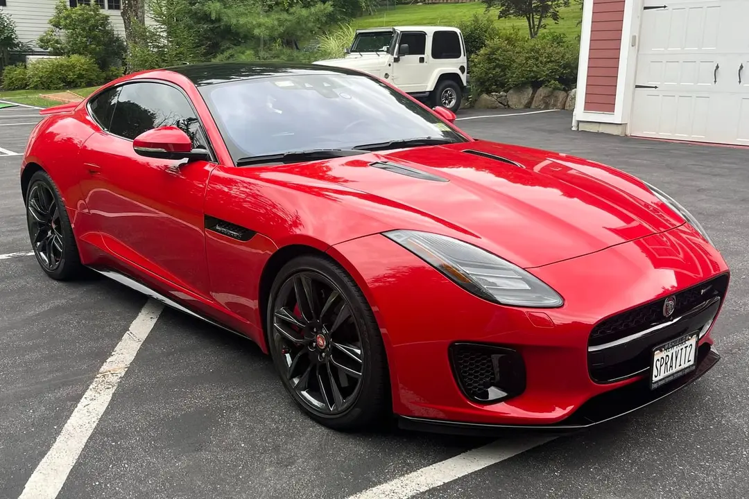 2014 Jaguar F-Type Coupe, sold Aug 2026