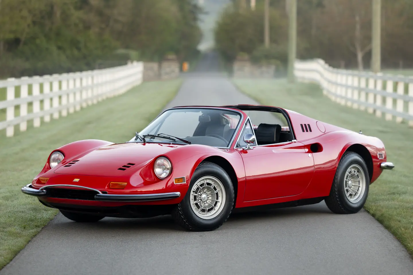 1972 Ferrari Dino 246 GTS Chairs & Flares, sold Aug 2026