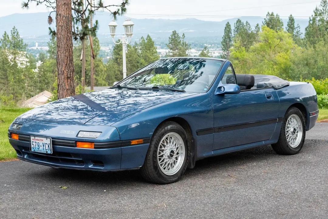 1988 Mazda RX-7 Convertible, sold Jun 2026