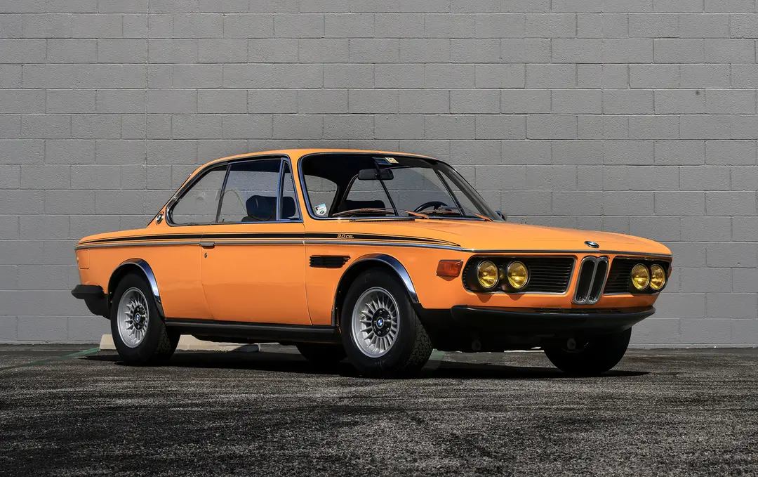 1972 BMW 3.0 CSL, sold Aug 2025
