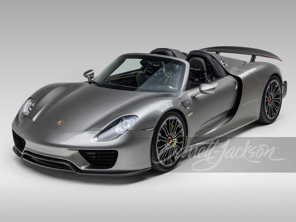 2013 Porsche 918 Spyder, sold Jun 2026