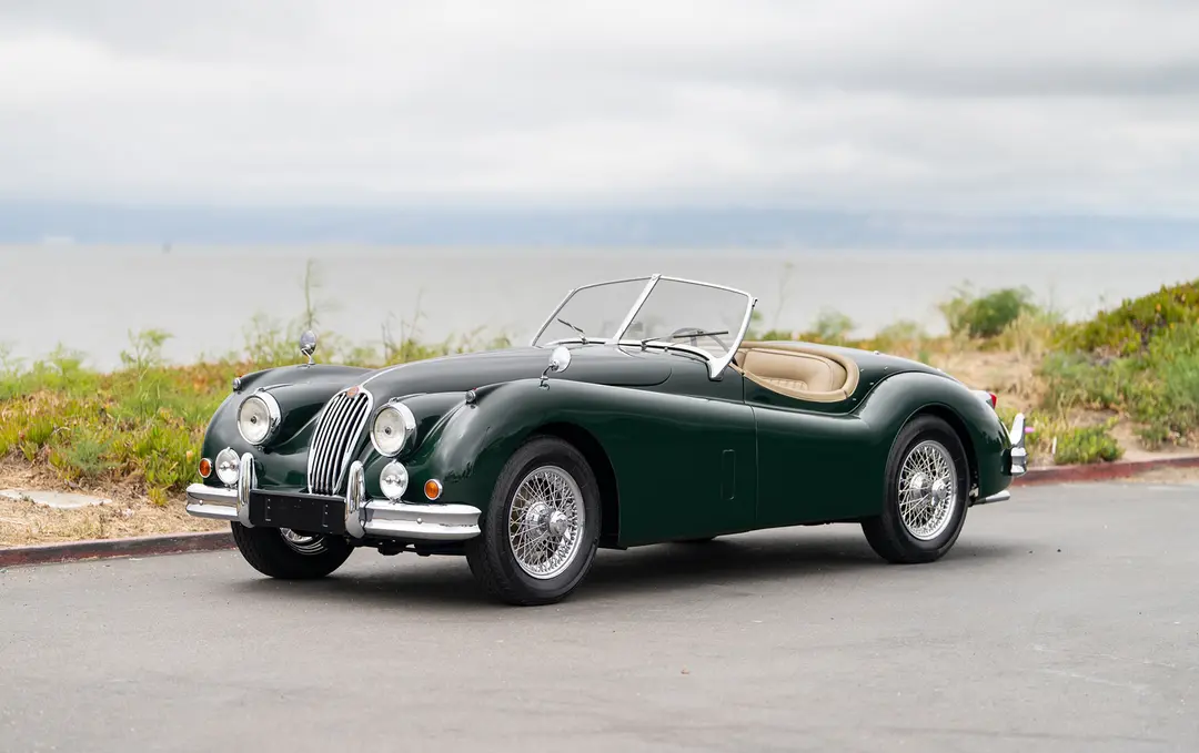 1954 Jaguar XK140 Roadster, sold Aug 2026