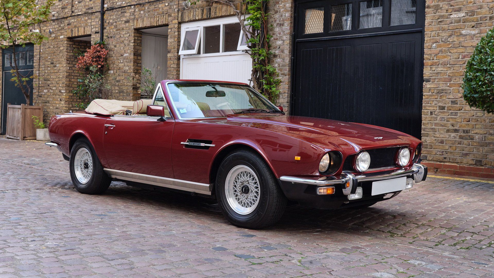 1987 Aston Martin V8 Volante, sold Oct 2026