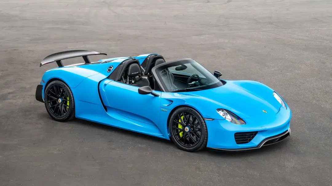 2013 Porsche 918 Weissach Package