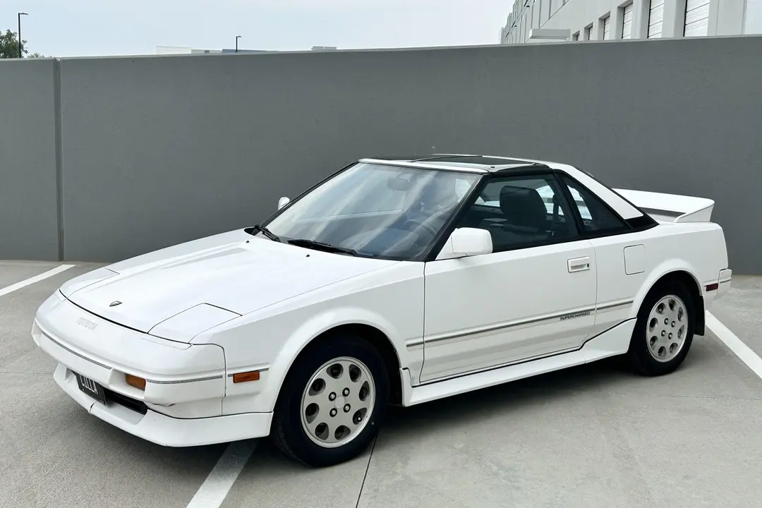 1986 Toyota MR2 Supercharged, sold Aug 2026