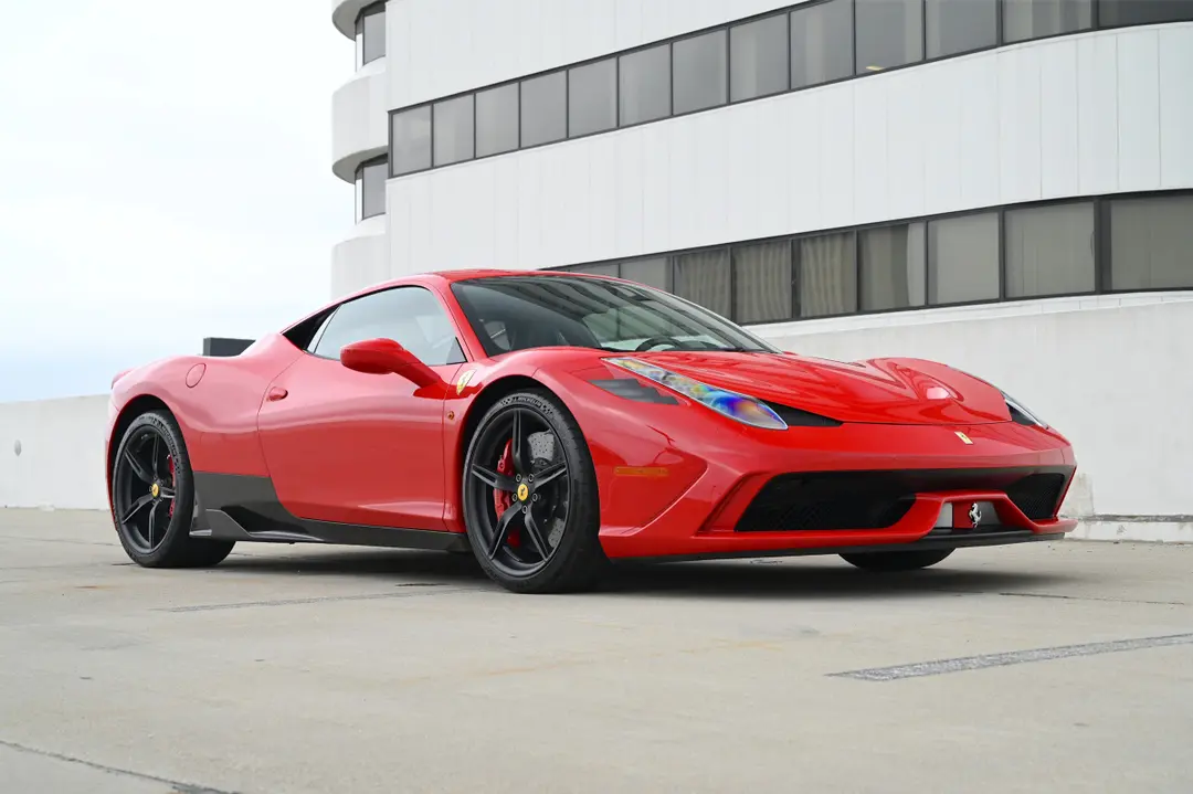2013 Ferrari 458 Speciale, sold Aug 2026