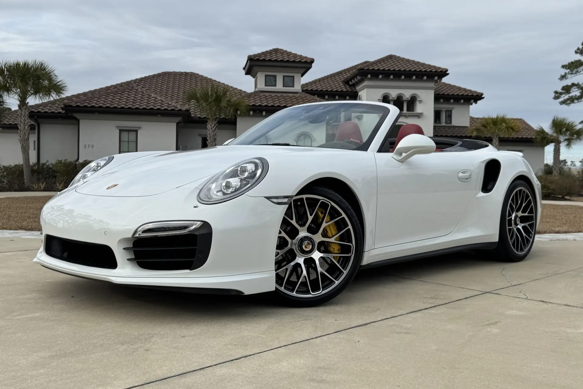 2014 Porsche 911 Turbo S Cabriolet