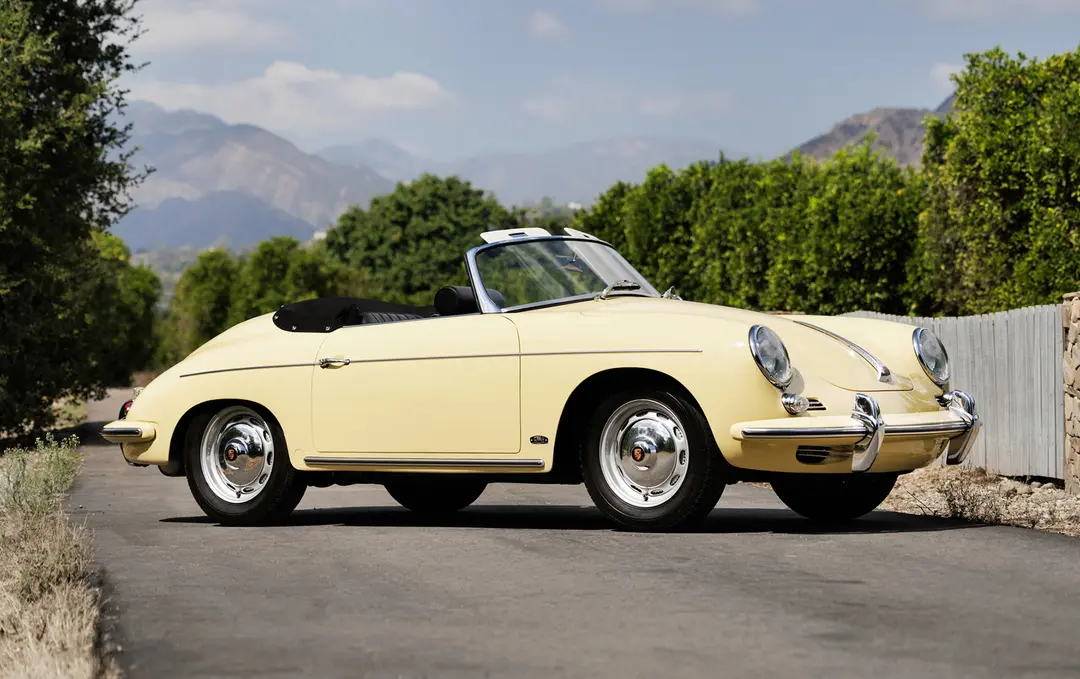 1960 Porsche 356 Roadster, sold Aug 2026