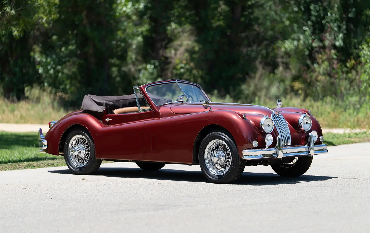 1954 Jaguar XK140 Drophead Coupe, sold Aug 2026