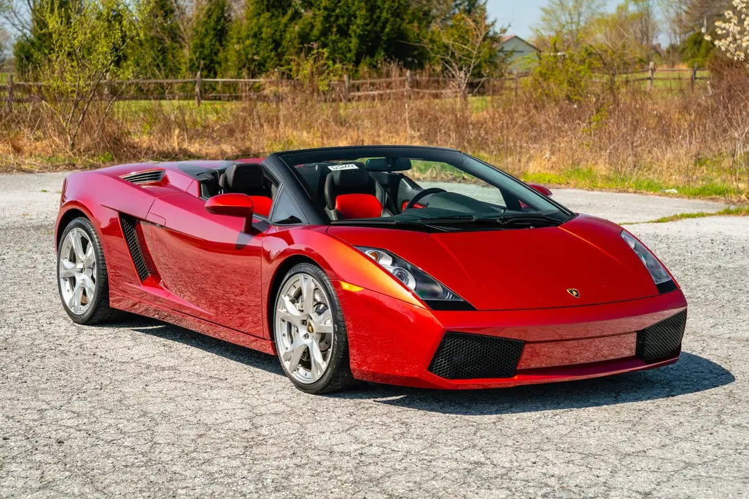 2006 Lamborghini Gallardo Spyder 5.0, sold Jun 2026