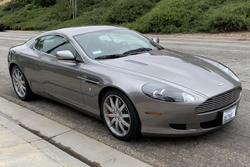 2005 Aston Martin DB9 Coupe, sold Oct 2026