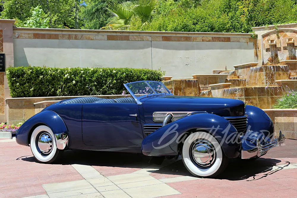 1937 Cord 812 Supercharged, sold Jan 2025