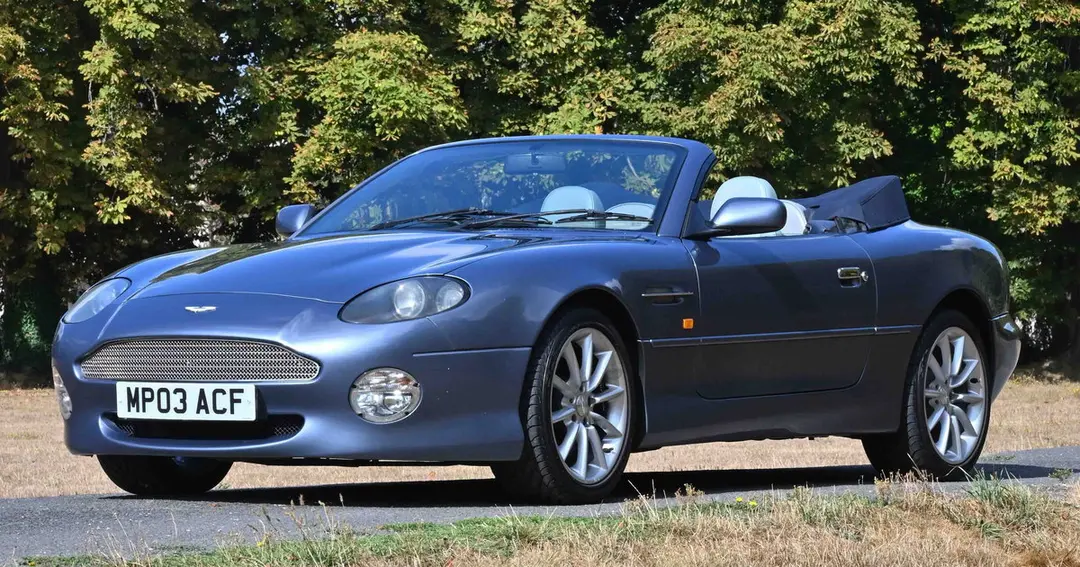 1999 Aston Martin DB7 Vantage, sold Sep 2026