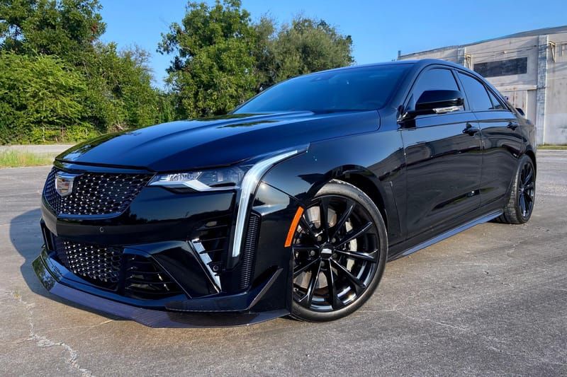 2023 Cadillac CT4 V Blackwing, stock photo