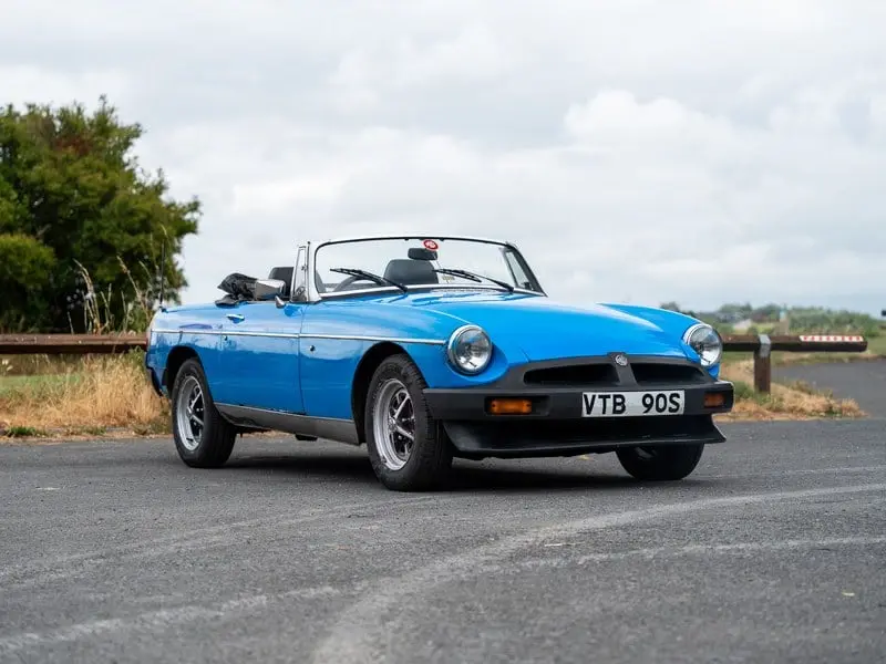 1975 MG MGB Roadster, sold Sep 2026