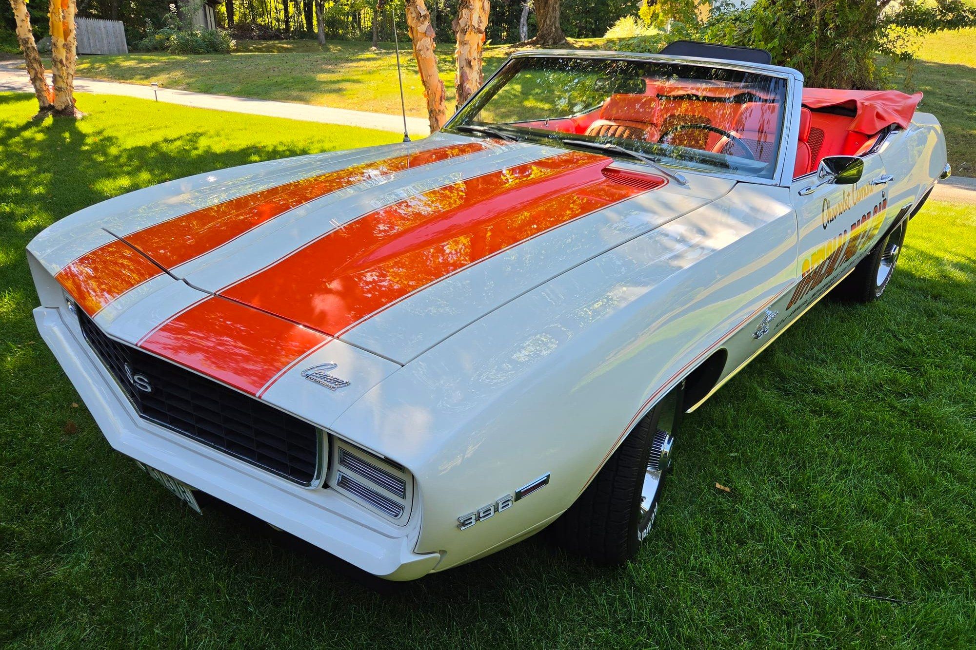1969 Chevrolet Camaro Convertible, sold Oct 2026