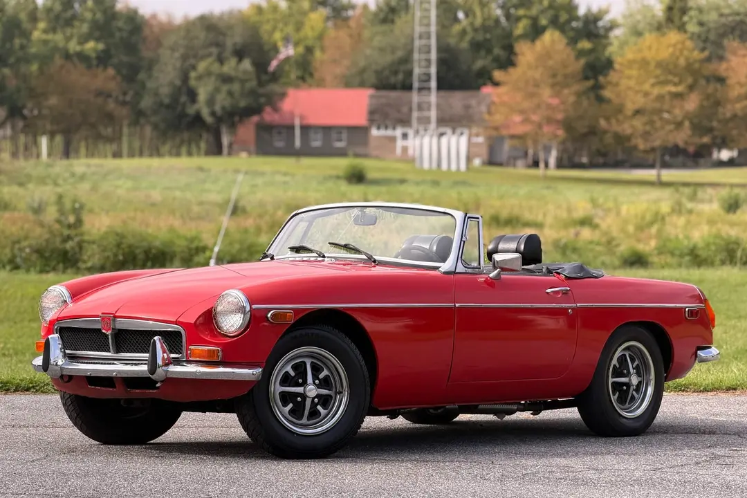 1972 MG MGB Roadster, sold Sep 2026